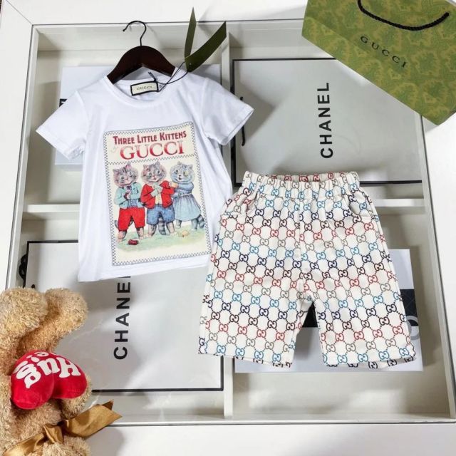 T-shirt et culotte en cotton GUCCI