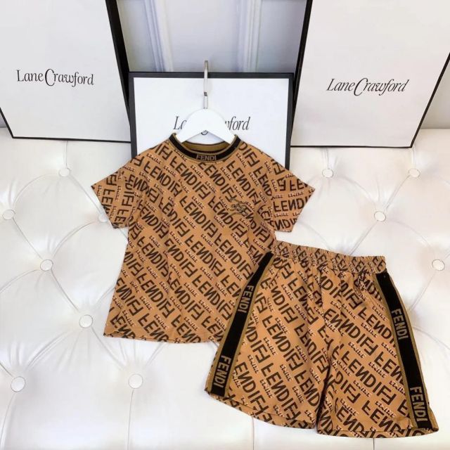 T-shirt et culotte en cotton FENDI